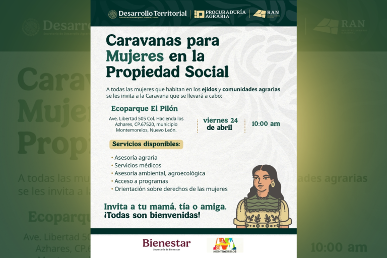 Gobierno Federal realizará una “Caravana de Servicios” en Montemorelos, Nuevo León