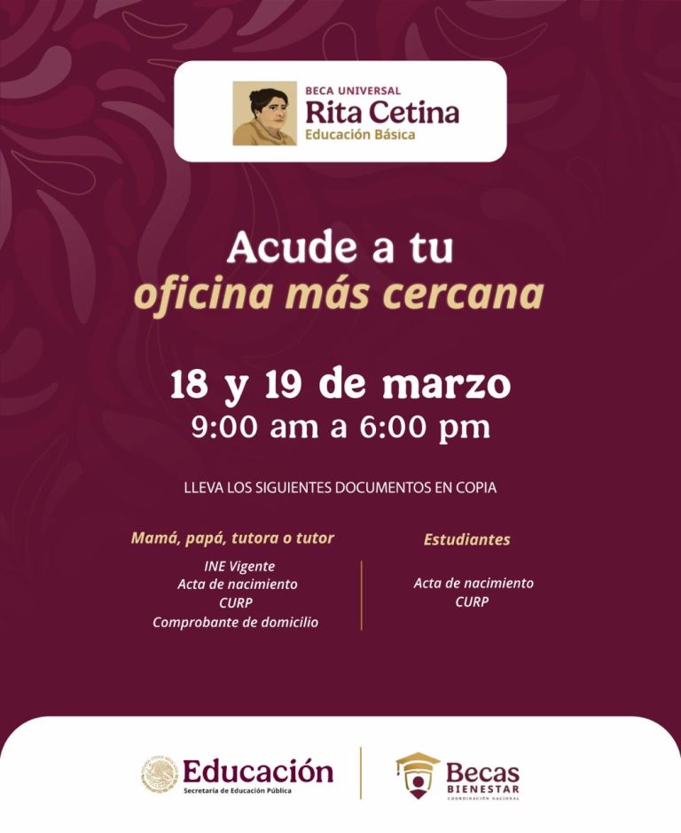 Últimos días de registro para becas de primaria en Nuevo León