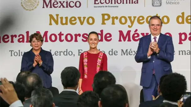 Impulso a la electromovilidad: Claudia Sheinbaum anuncia histórica inversión de mil millones de dólares de General Motors en México